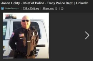 JASON LICHTY TRACY MN POLICE