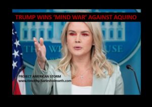 MIND WAR TRUMP AQUINO LEAVITT