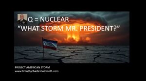 Q STORM AQUINO TRUMP IRAN