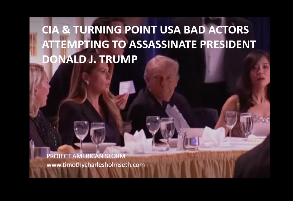 TRUMP TURNING POINT USA CIA ASSASSINS