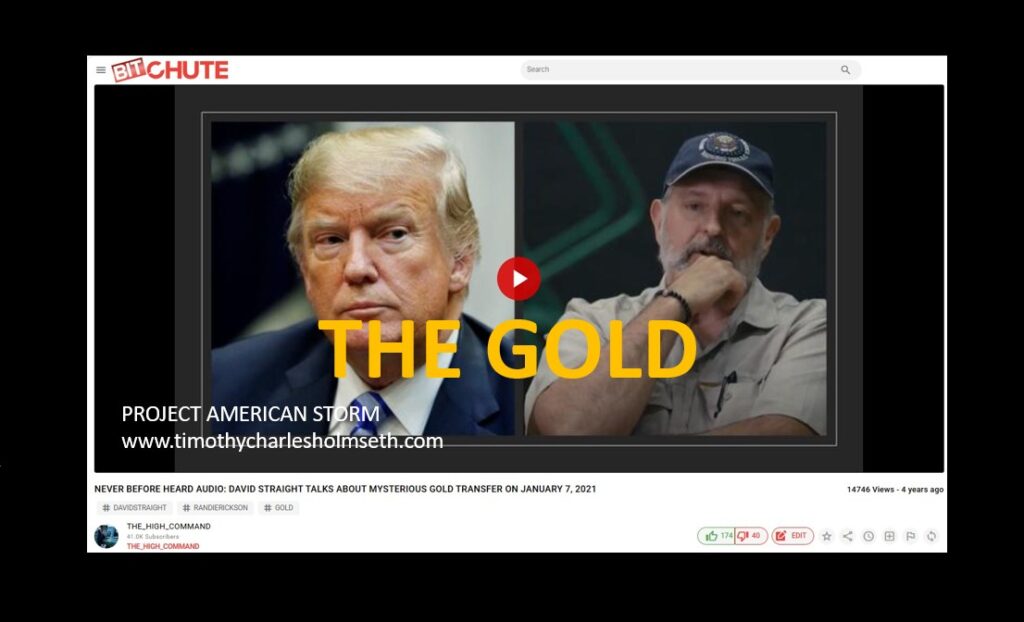 GOLD TRUMP STRAIGHT FORT KNOX