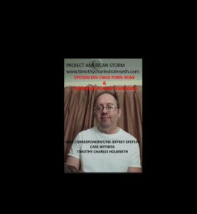 HOLMSETH TIMOTHY CHARLES EPSTEIN FILES