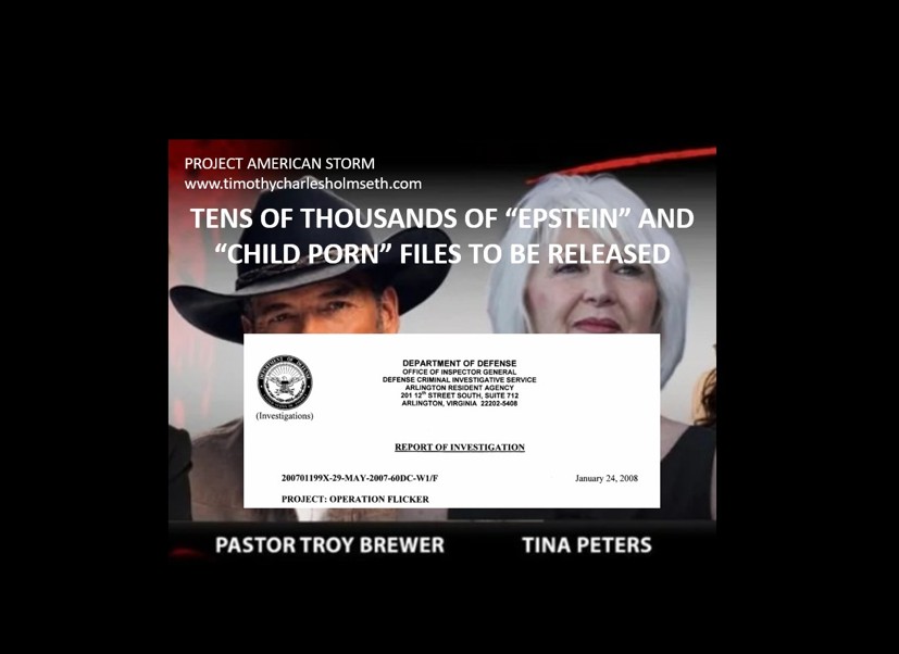 EPSTEIN FILES TROY BREWER TINA PETERS