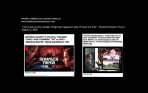 stranger things have happened trump president montauk holmseth czebotar