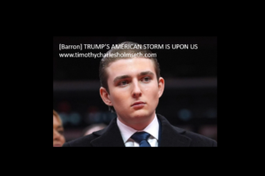 barron trump american storm timothy holmseth