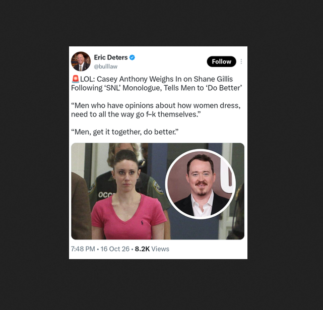 eric deters casey anthony tweet